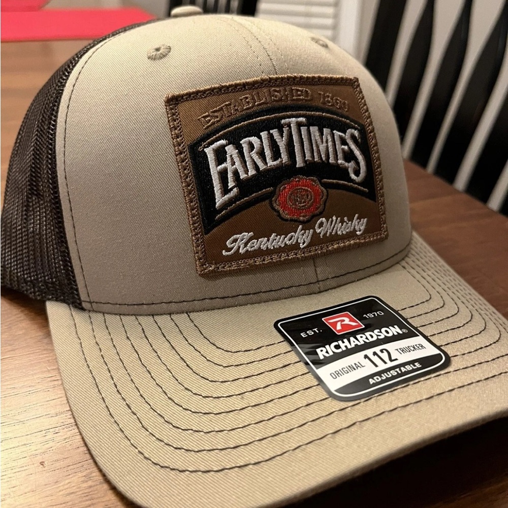 Early Times Kentucky Whiskey Richardson 112 Snapback Trucker Hat